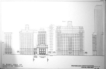 P7100026 - Proposed East Context Elevation July 1 2003
